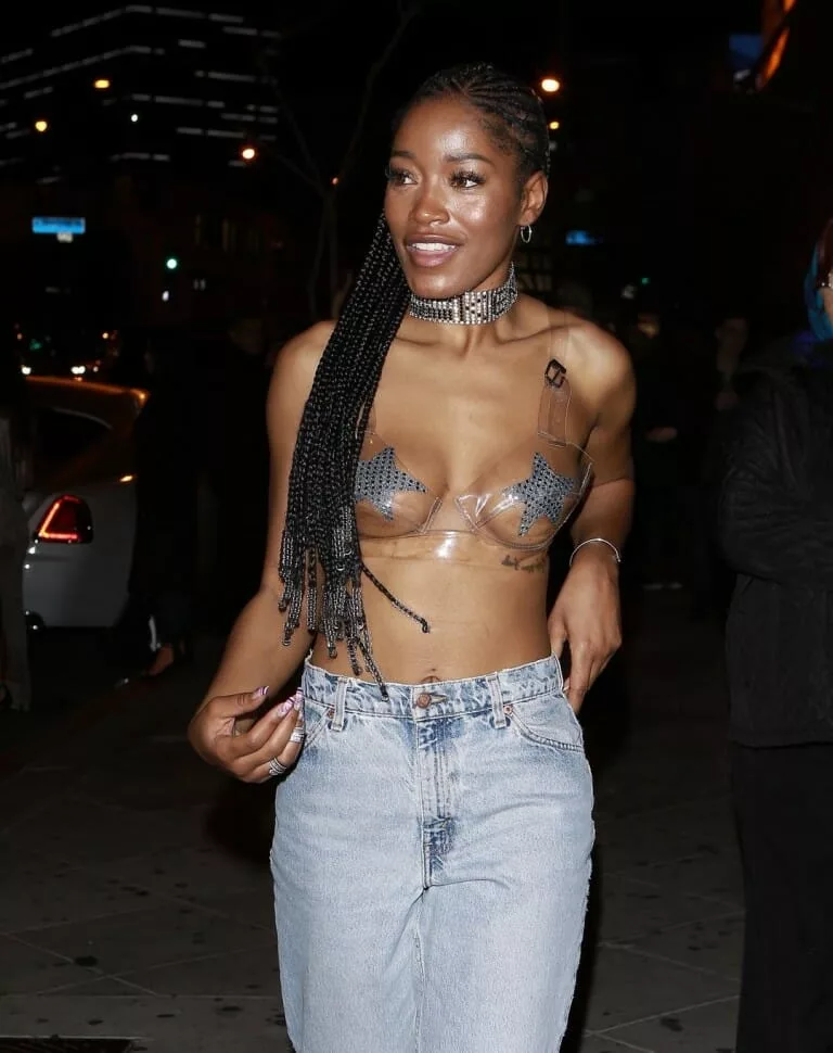 Keke Palmer boobs show