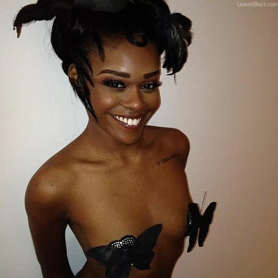 Azealia Banks naked boobs