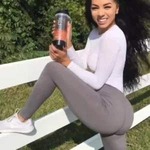 Brittany Renner riding hard cock
