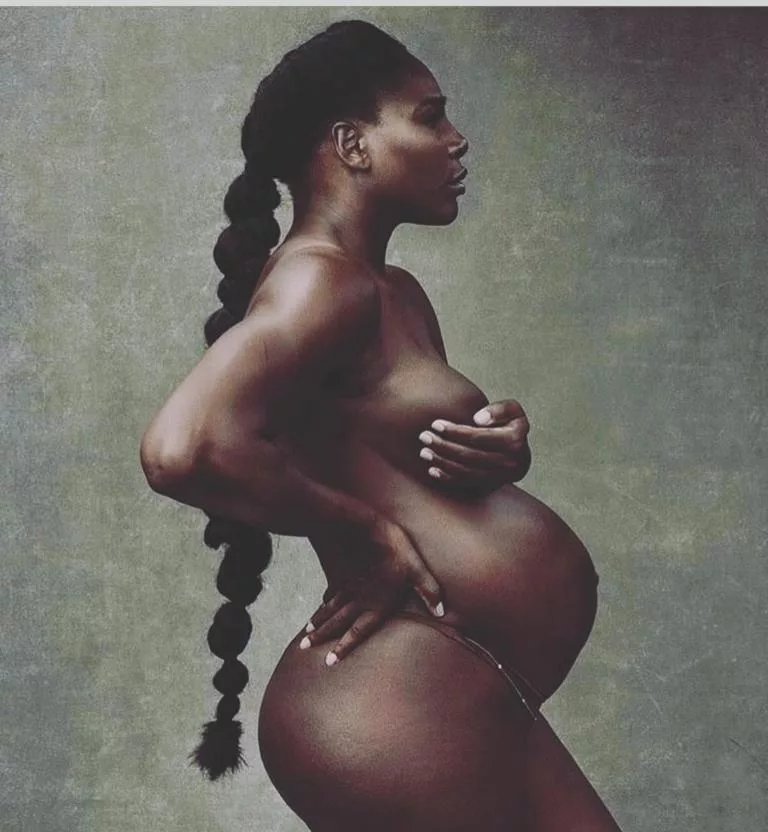 Serena Williams Vanity Fair nudes pregnant