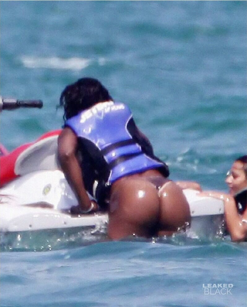 Serena Williams ass in thong