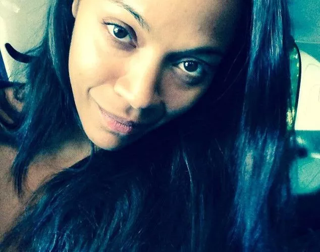 Black Celebrity Naked Selfies - DAMN! Zoe Saldana Nude and Topless *Leaked Exclusive*