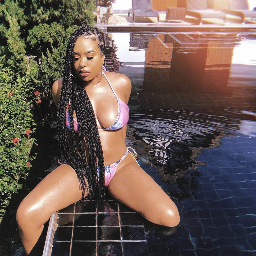 B. Simone bikini big boobs