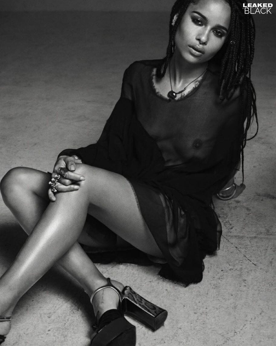 Zoe Kravitz undressed